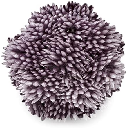 Boston International Faux Topiary Berry Ball 2 Inches Metallic Purple