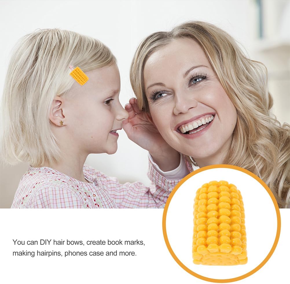 Kisangel 30pcs Resin Fake Corn Decorations