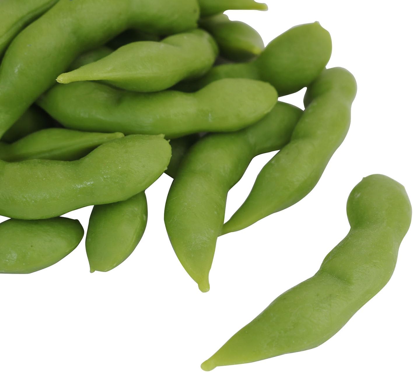XGNG 24PCS Artificial Soybean Pods for Kitchen Display