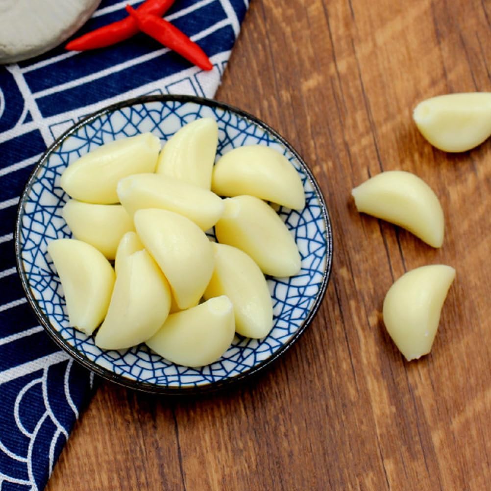 IMIKEYA Artificial Garlic Cloves Decor Set