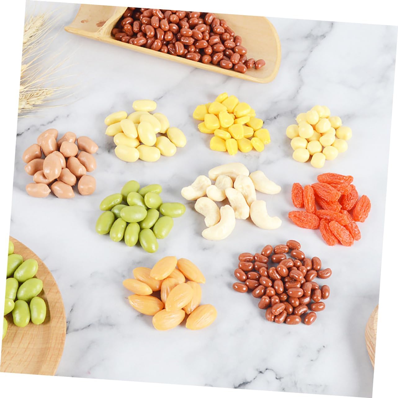 1bag Artificial Peanut Decor Prop for Home and Kitchen
