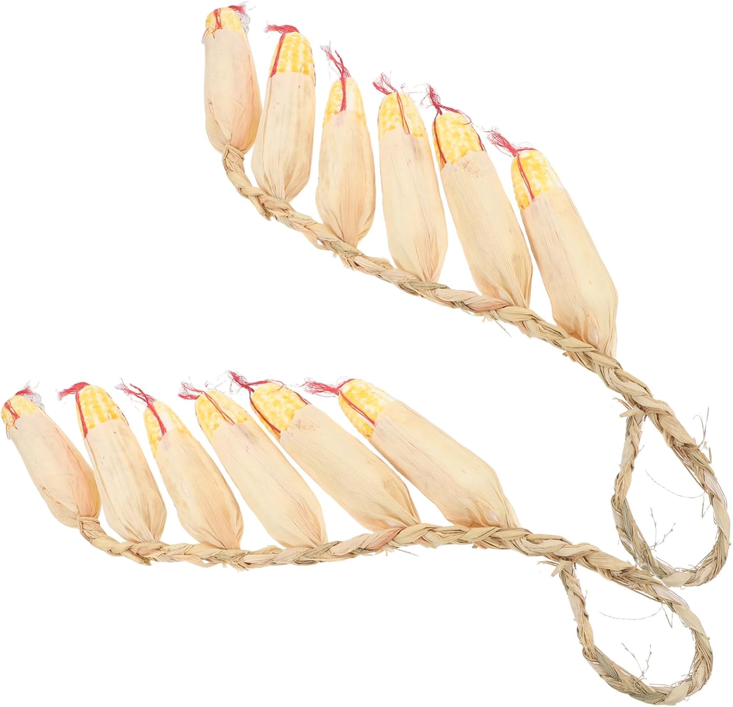 PRETYZOOM Realistic Artificial Corn Decorations 2pcs