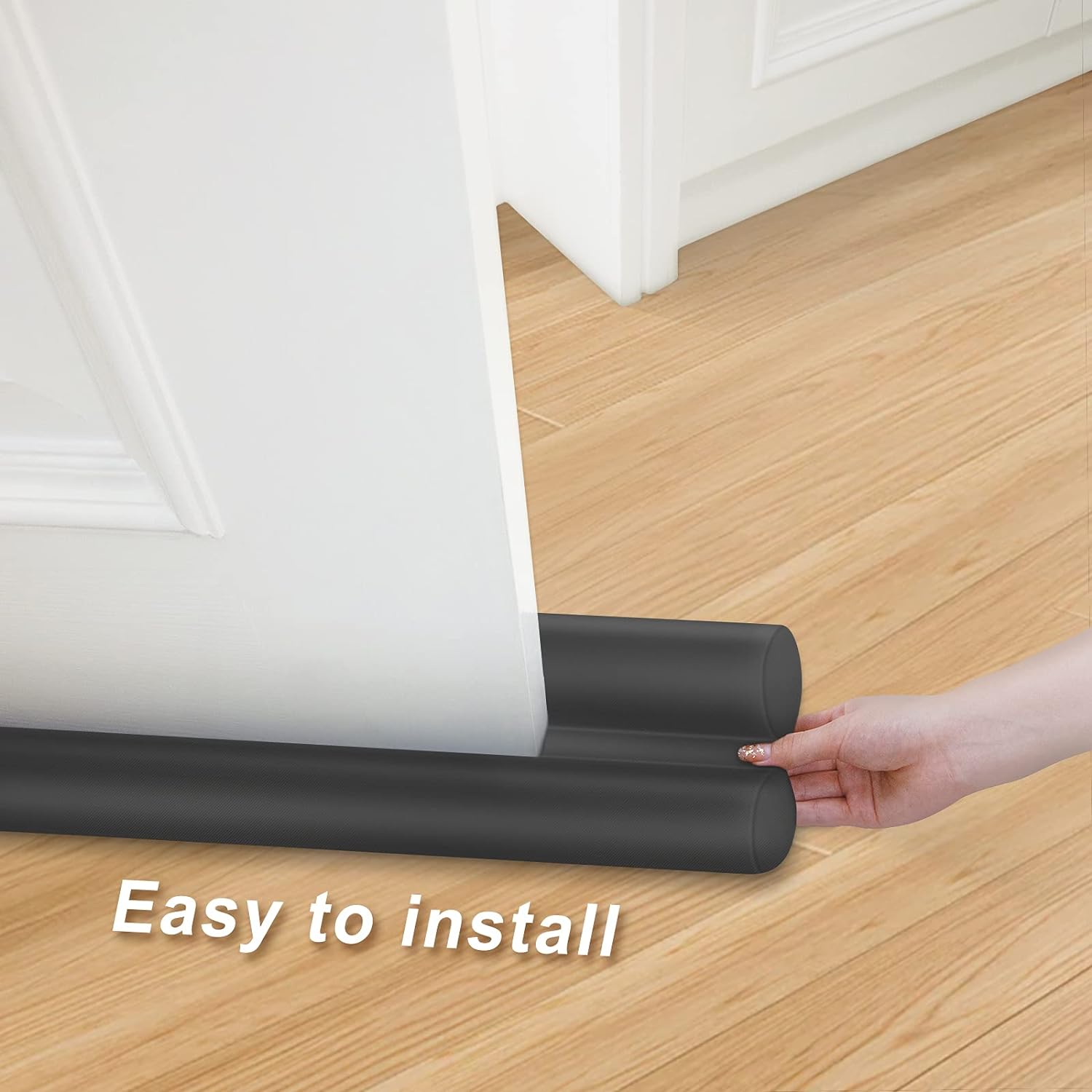 MAXTID Large Door Draft Blocker 32 Inch Grey