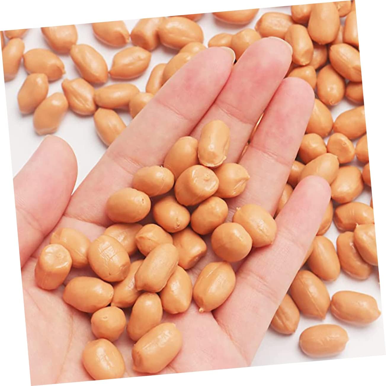 1bag Artificial Peanut Decor Prop for Home and Kitchen