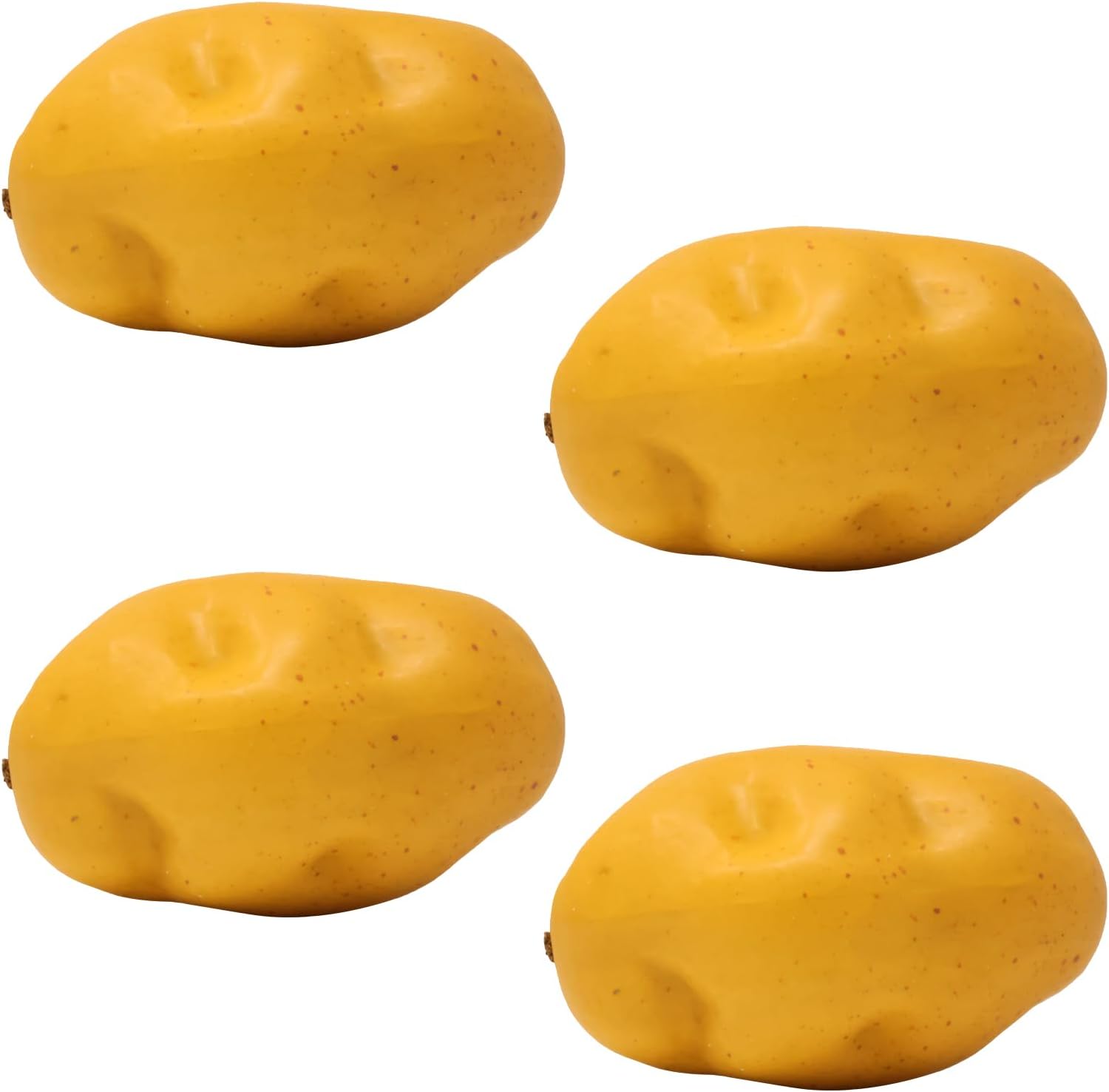 Honbay 4PCS Fake Potatoes Foam Artificial Vegetables Decor