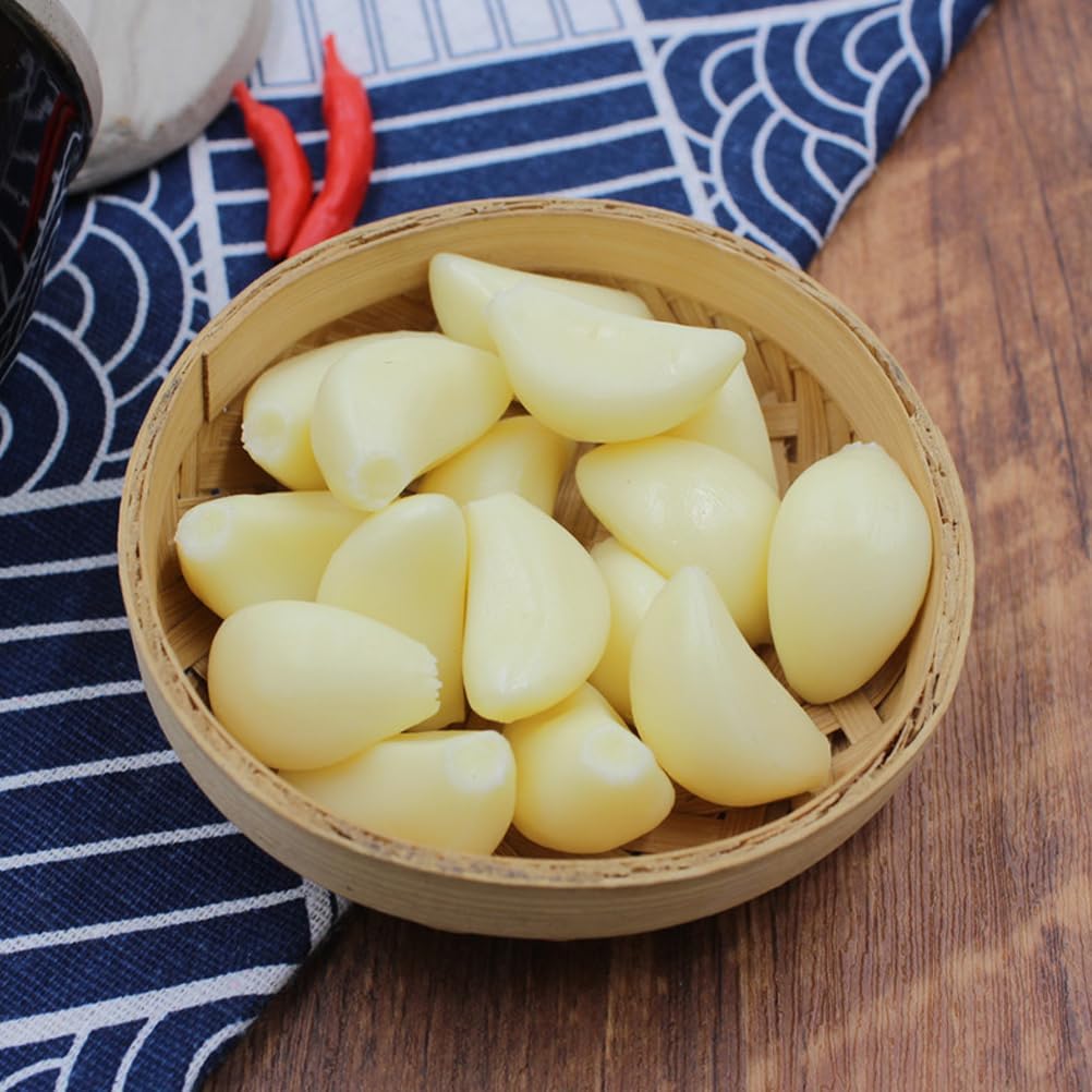 IMIKEYA Artificial Garlic Cloves Decor Set