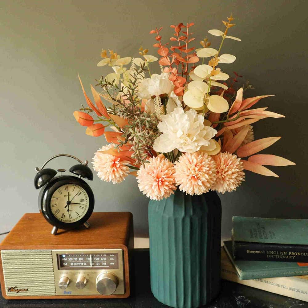 KIRIFLY Artificial Flowers Wedding Bouquets Decorations
