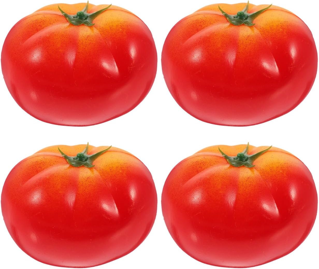 Cabilock 4pcs Foam Tomato Decorations for Home and Kitchen