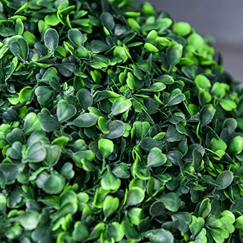Outsunny 235 Artificial Boxwood Topiary Ball Tree