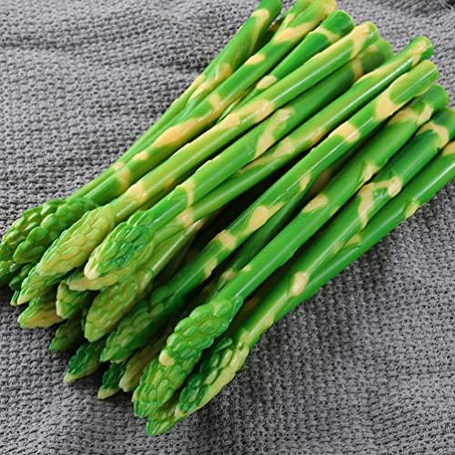 VOSAREA 10pcs Realistic Artificial Asparagus Decor