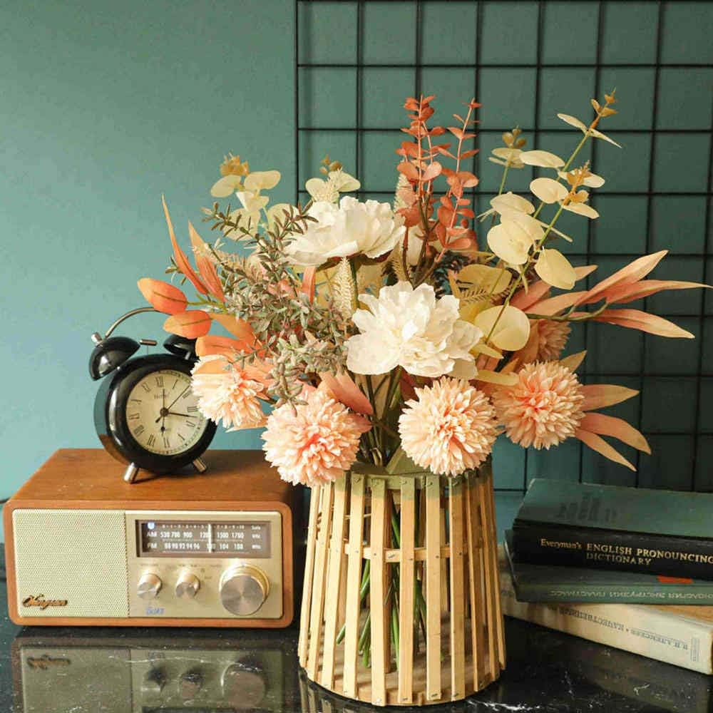 KIRIFLY Artificial Flowers Wedding Bouquets Decorations