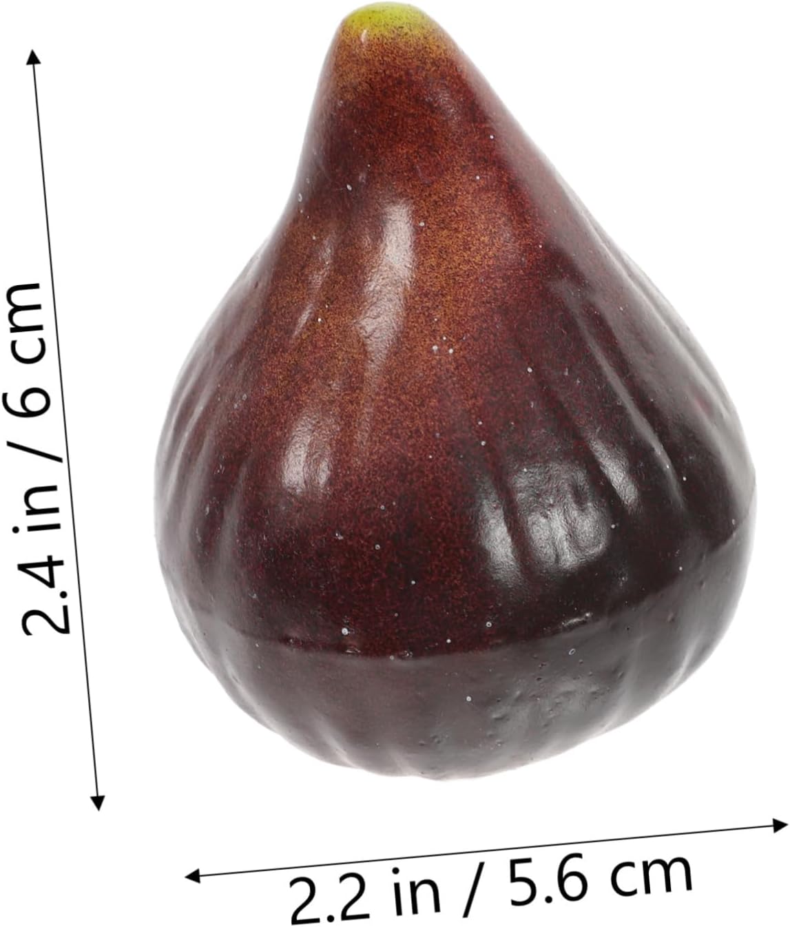 5Pcs Realistic Artificial Fig Models for Home Kitchen Display