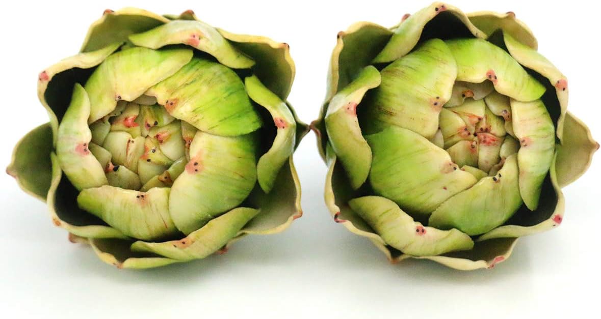 Artificial Artichoke Plant Decor Green