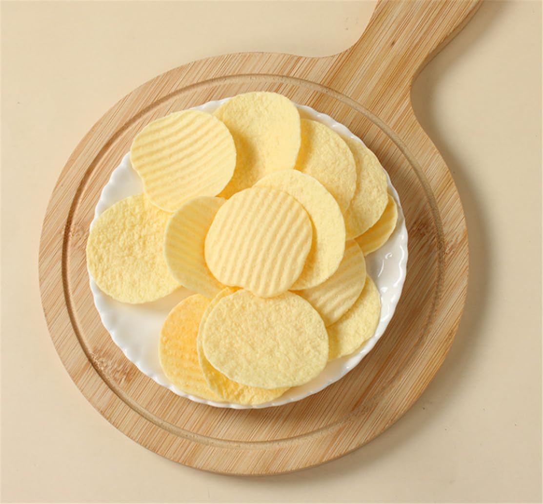 12PCS Artificial Potato Chips for Decoration Display Props