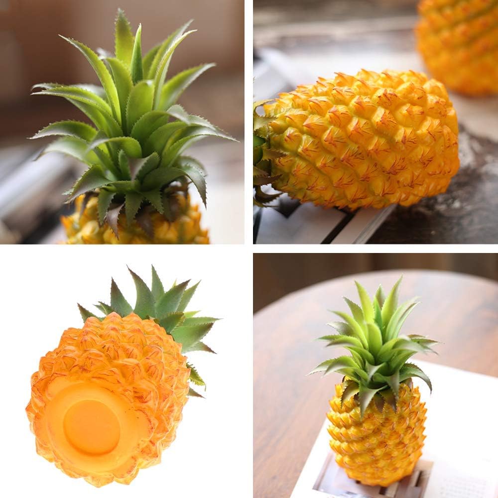 12 Inch Realistic Artificial Pineapple Decor
