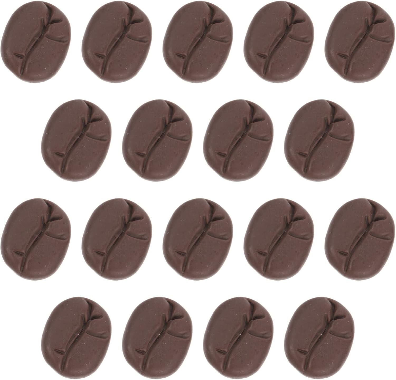 Toyvian Artificial Coffee Beans for DIY Craft and Cafe Display