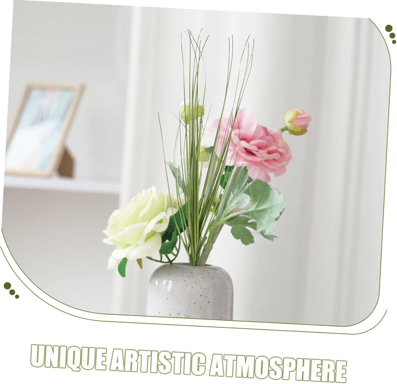 VICASKY 8PCS Artificial Topiaries Realistic Faux Plants