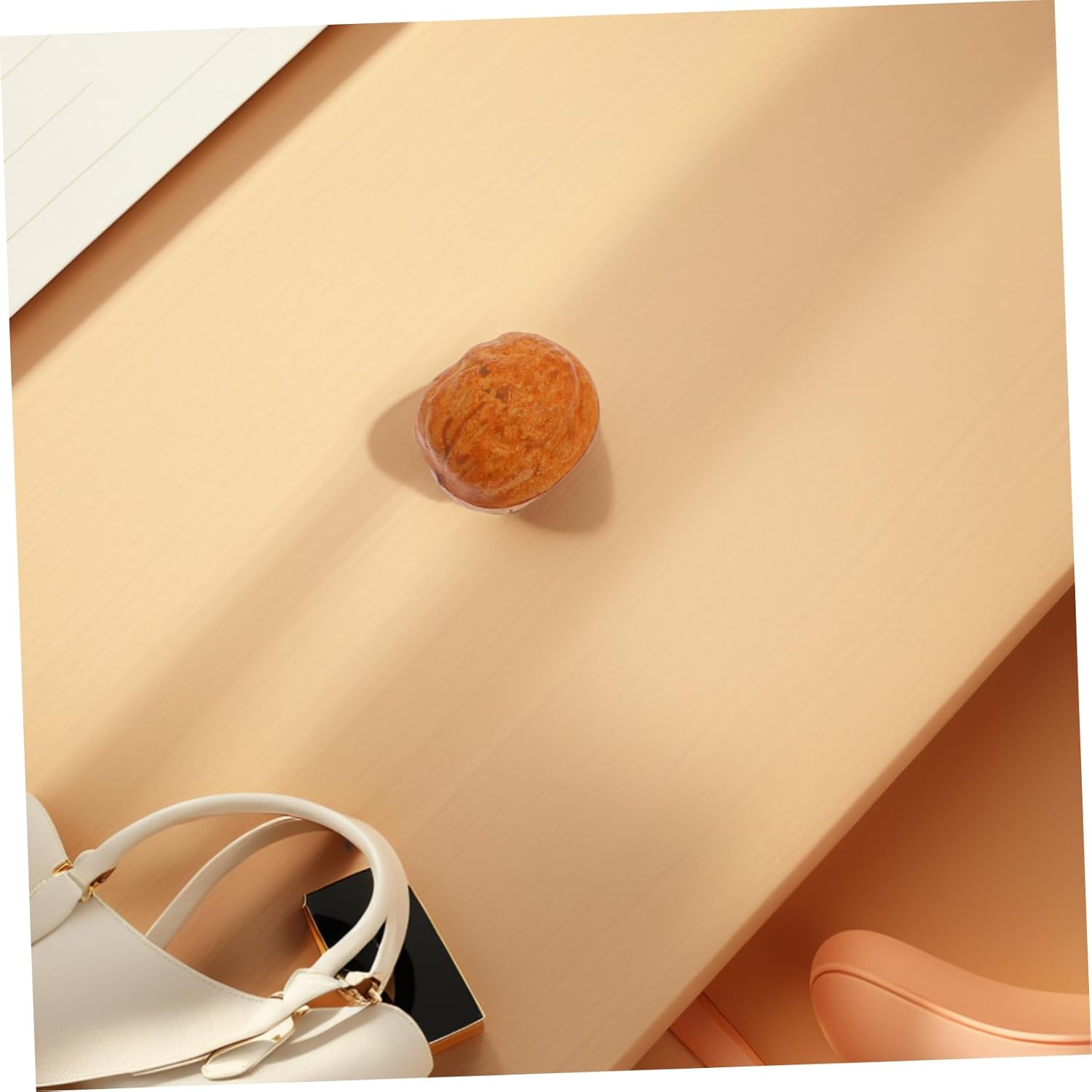 Sosoport Realistic Fake Walnut Decorations 10pcs