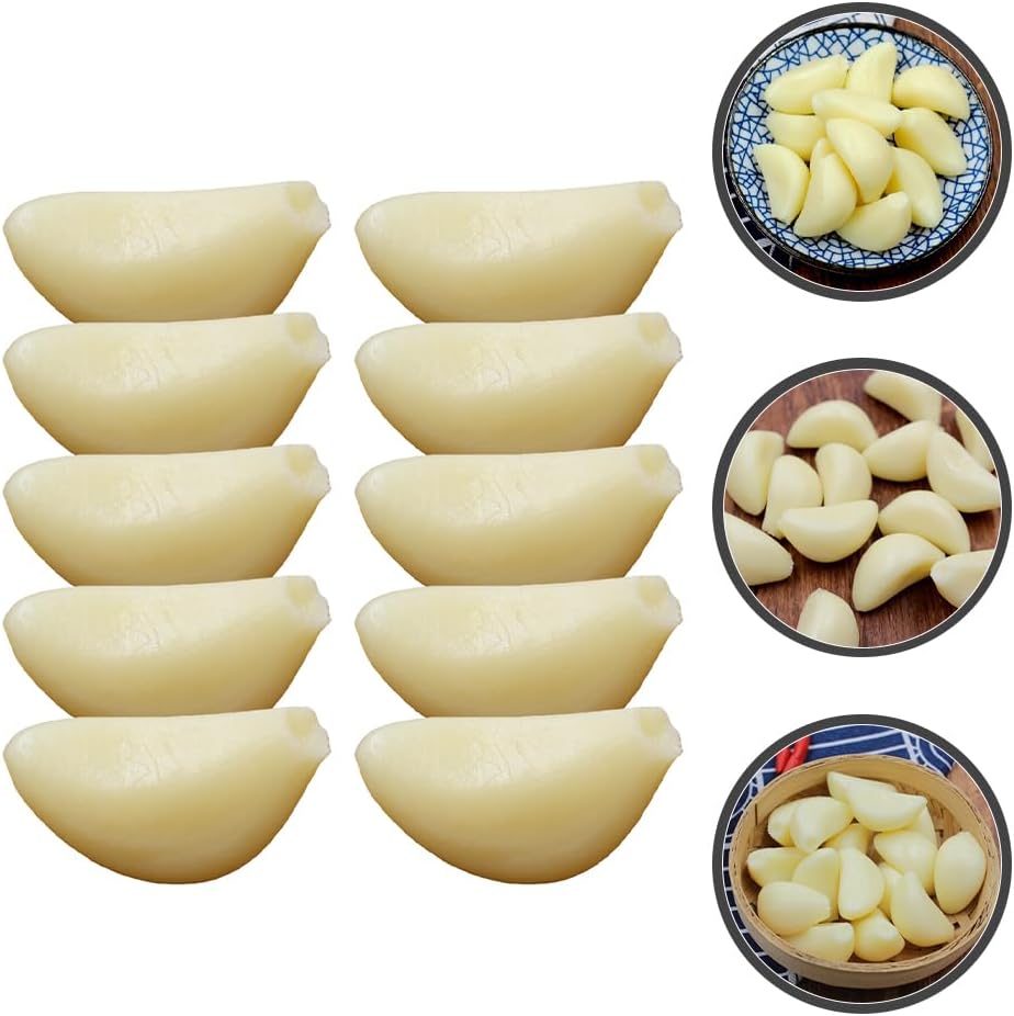 IMIKEYA Artificial Garlic Cloves Decor Set