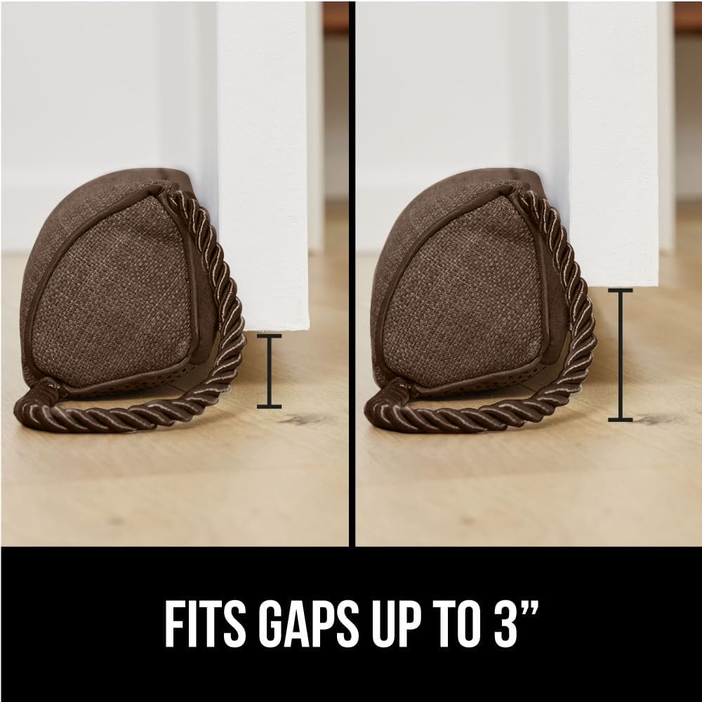 GORILLA GRIP Door Draft Stopper 36 Inch Brown