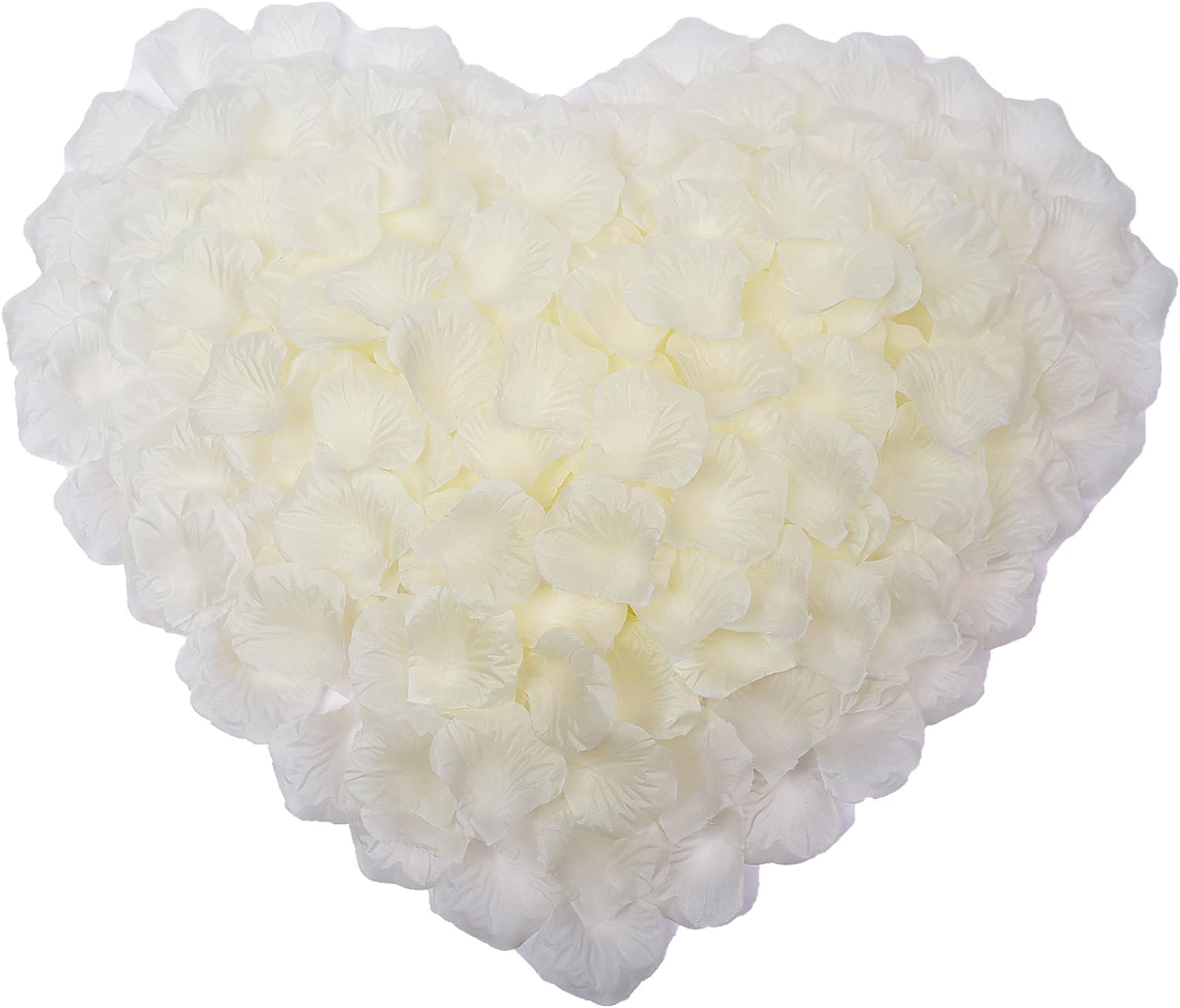 Code Florist 2200 pcs Silk Flower Rose Petals Ivory