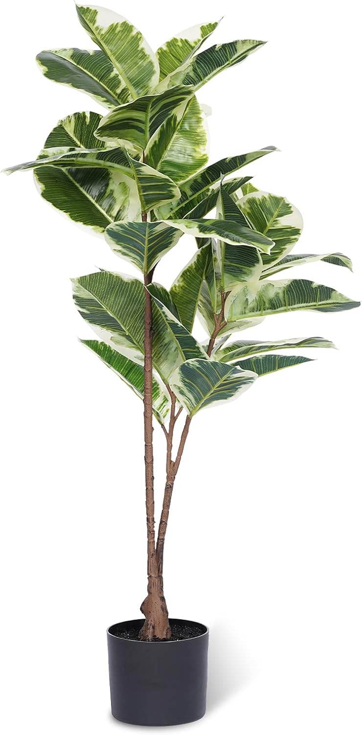 Floworld 43in Tall Artificial Ficus Tree with Pot