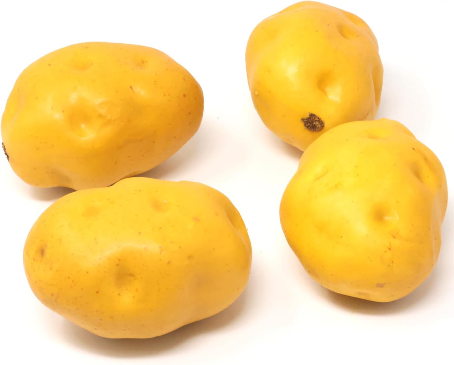 Honbay 4PCS Fake Potatoes Foam Artificial Vegetables Decor