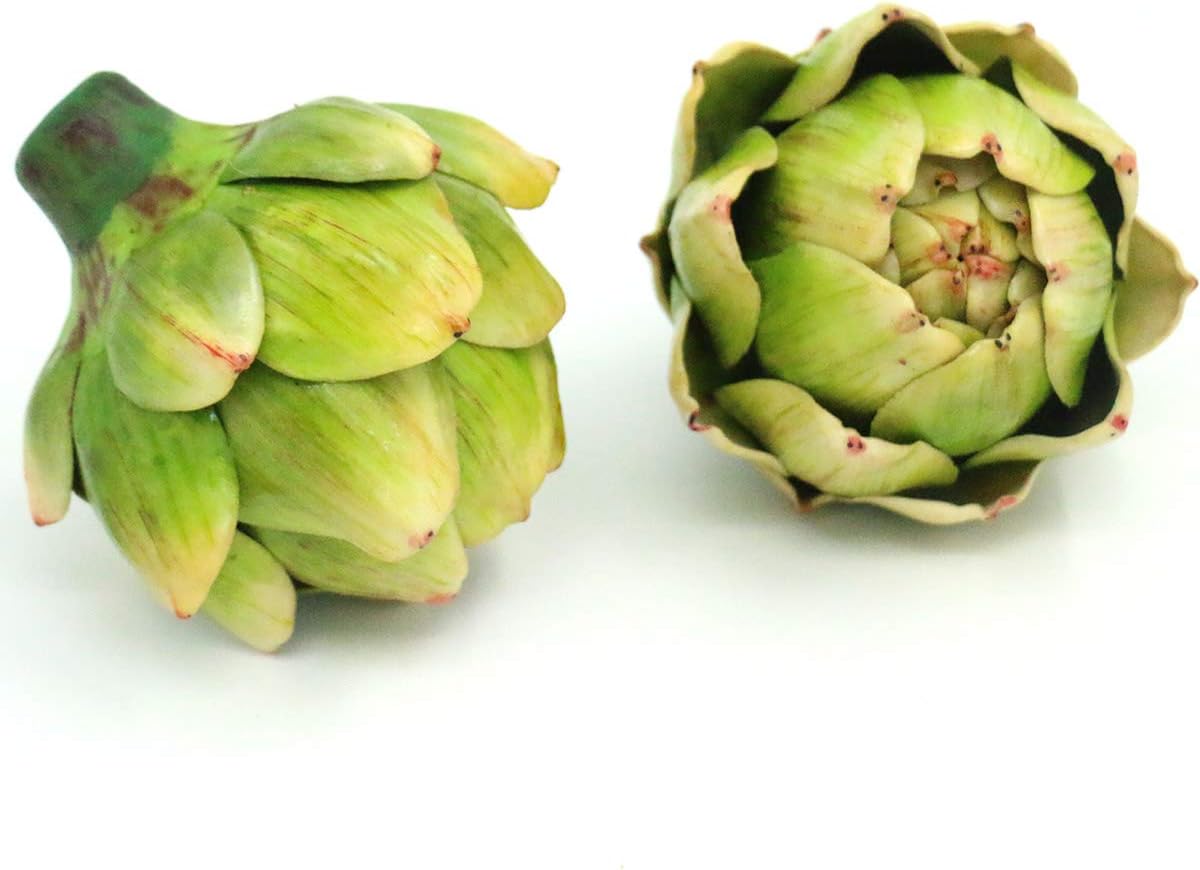 Artificial Artichoke Plant Decor Green