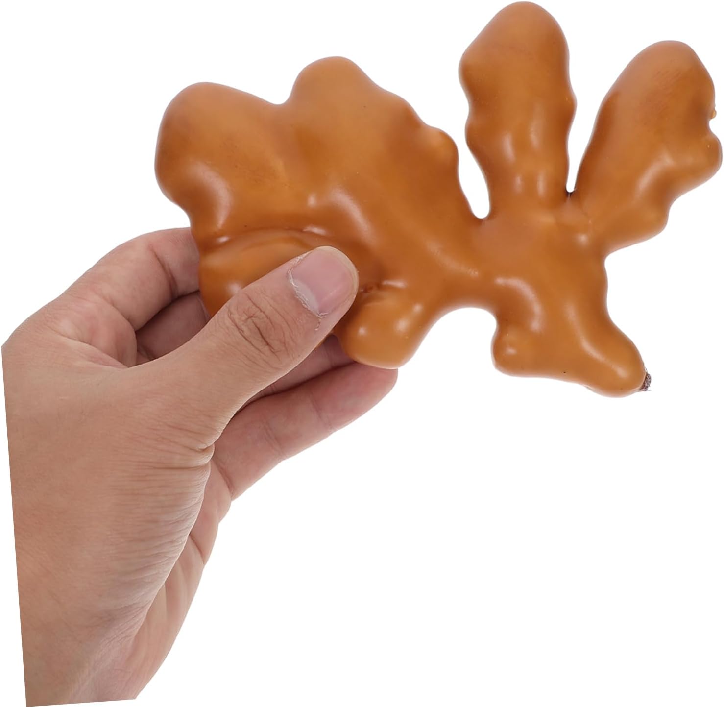Vaguelly 2pcs Realistic Faux Ginger Artificial Food Decoration