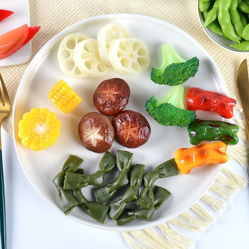 Xiao Hua Realistic Artificial Vegetable Decor Set