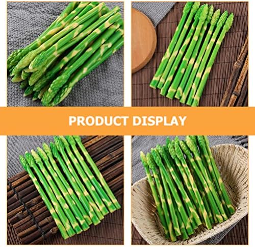 VOSAREA 10pcs Realistic Artificial Asparagus Decor