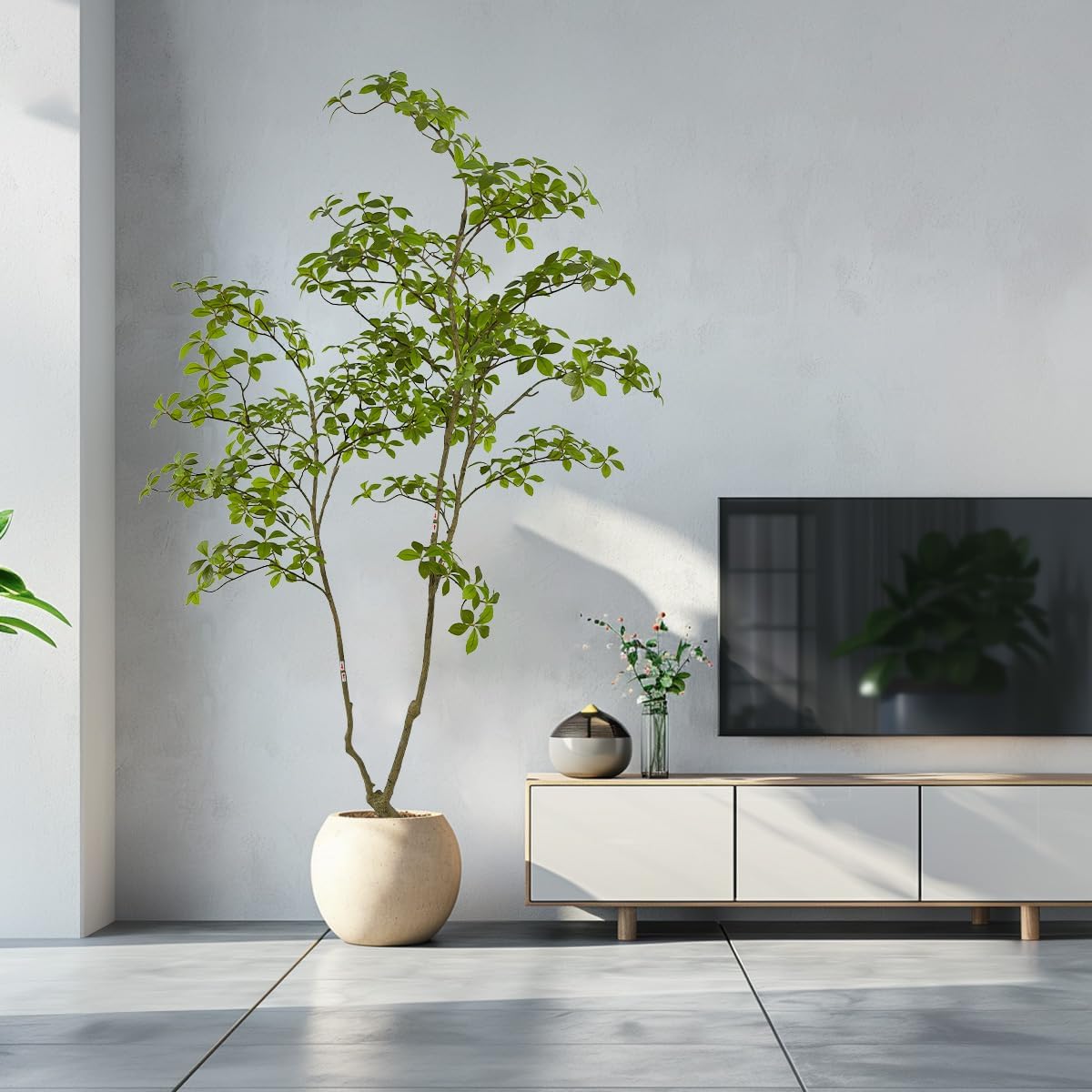 6ft Artificial Gardenia Tree for Home Office Decor
