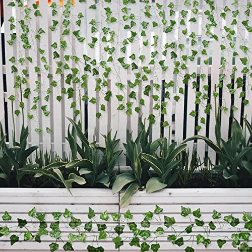Artkaike Artificial Ivy Vines 168FT 24PCS Decor Garlands