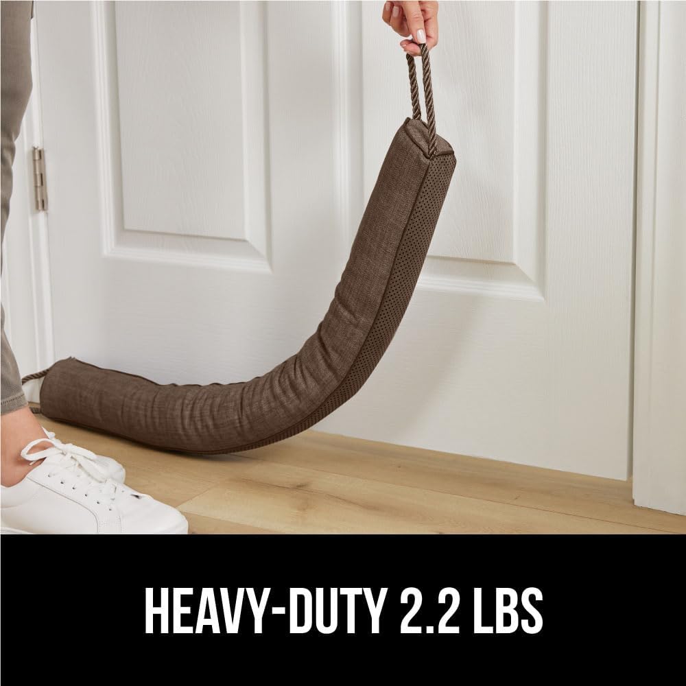 GORILLA GRIP Door Draft Stopper 36 Inch Brown