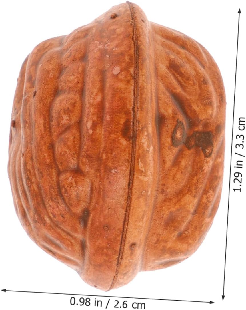 50pcs Artificial Walnut Decorations for Home and Office