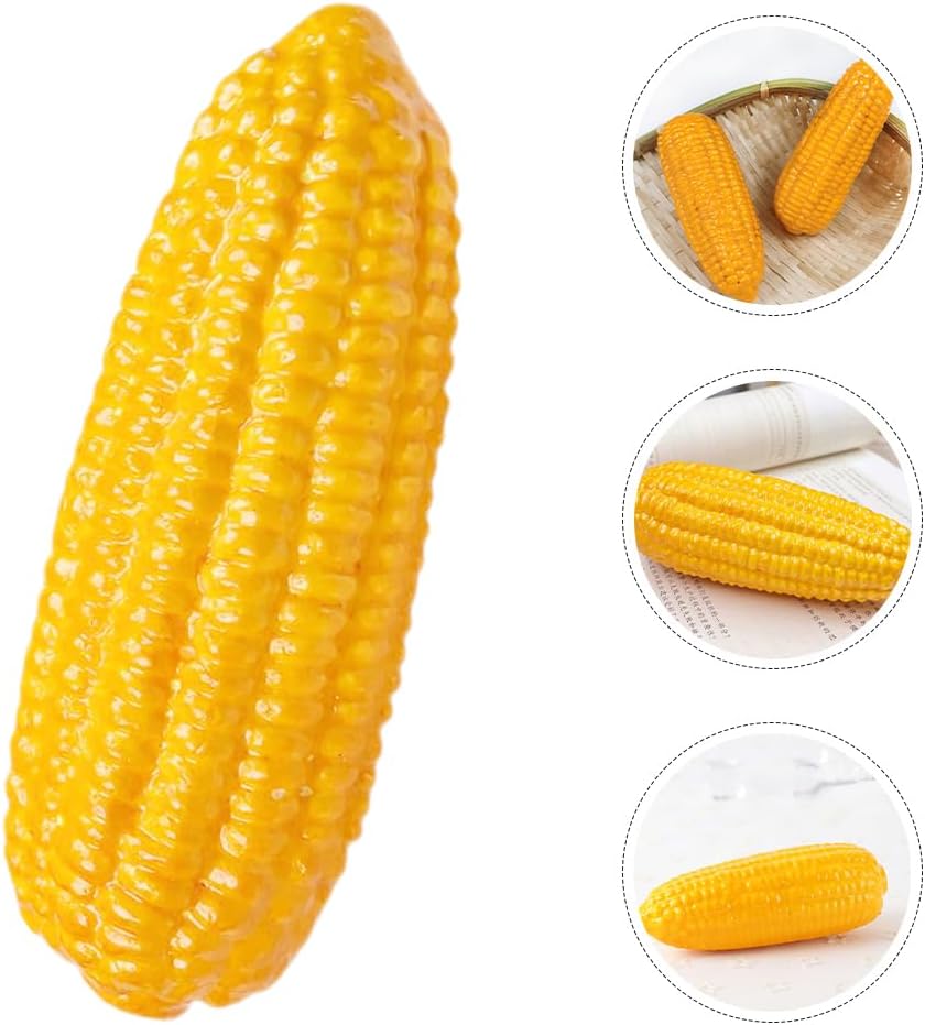 LOGOFUN 6 pcs Artificial Corn Photo Prop Decoration