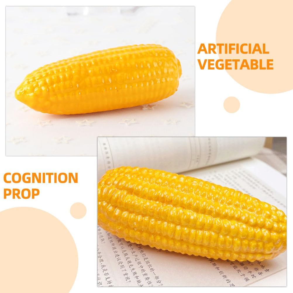 LOGOFUN 6 pcs Artificial Corn Photo Prop Decoration
