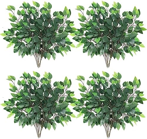 GTIDEA 24PCS Artificial Ficus Branches for DIY Decorations 1