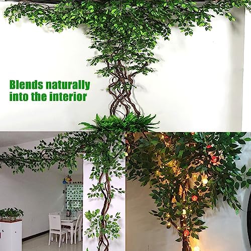 GTIDEA 24PCS Artificial Ficus Branches for DIY Decorations 1