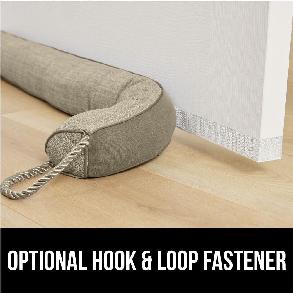GORILLA GRIP Door Draft Stopper 32 Inch Beige