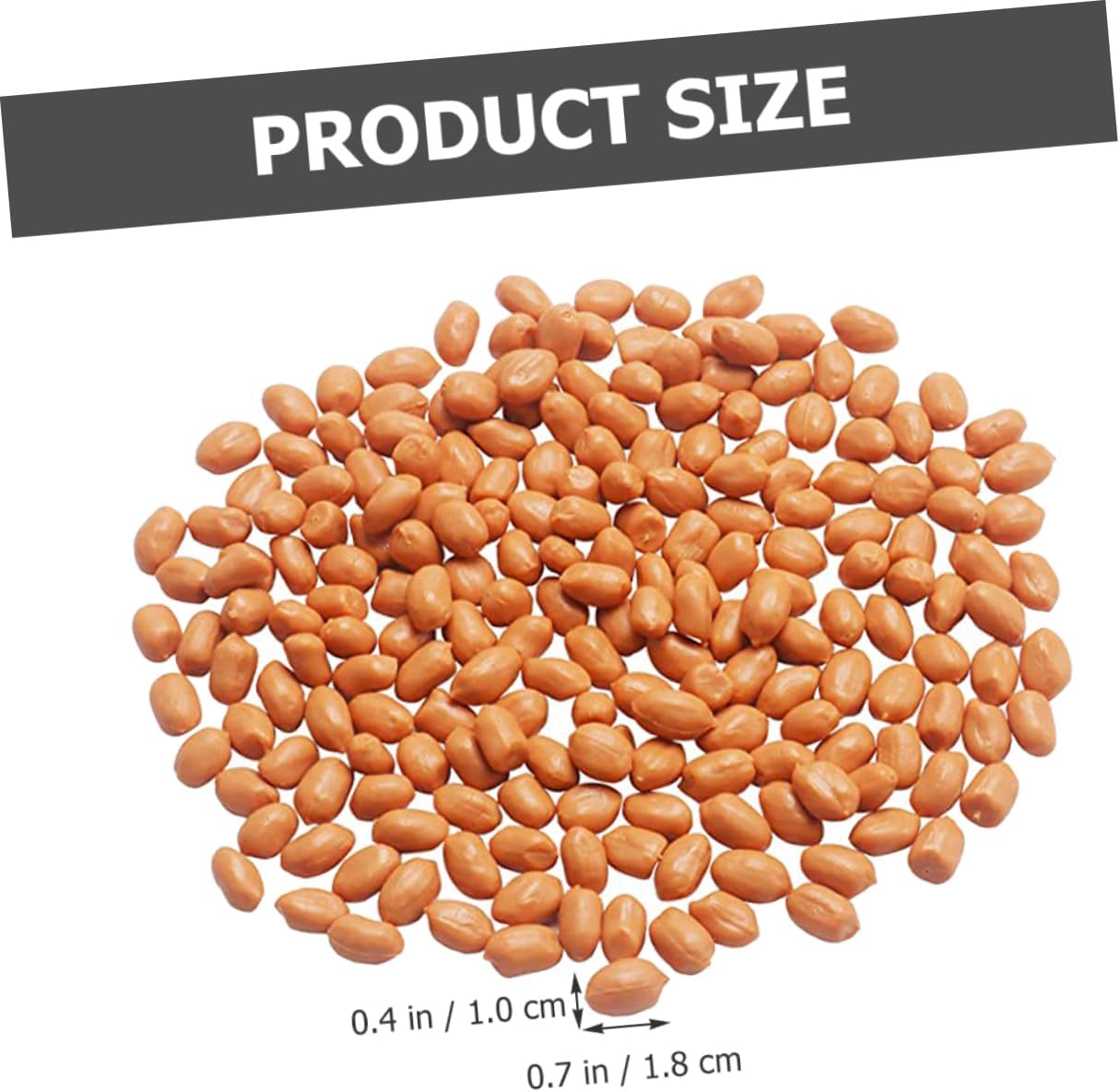 Lifelike Artificial Peanut Kernels for Decoration and Photography
