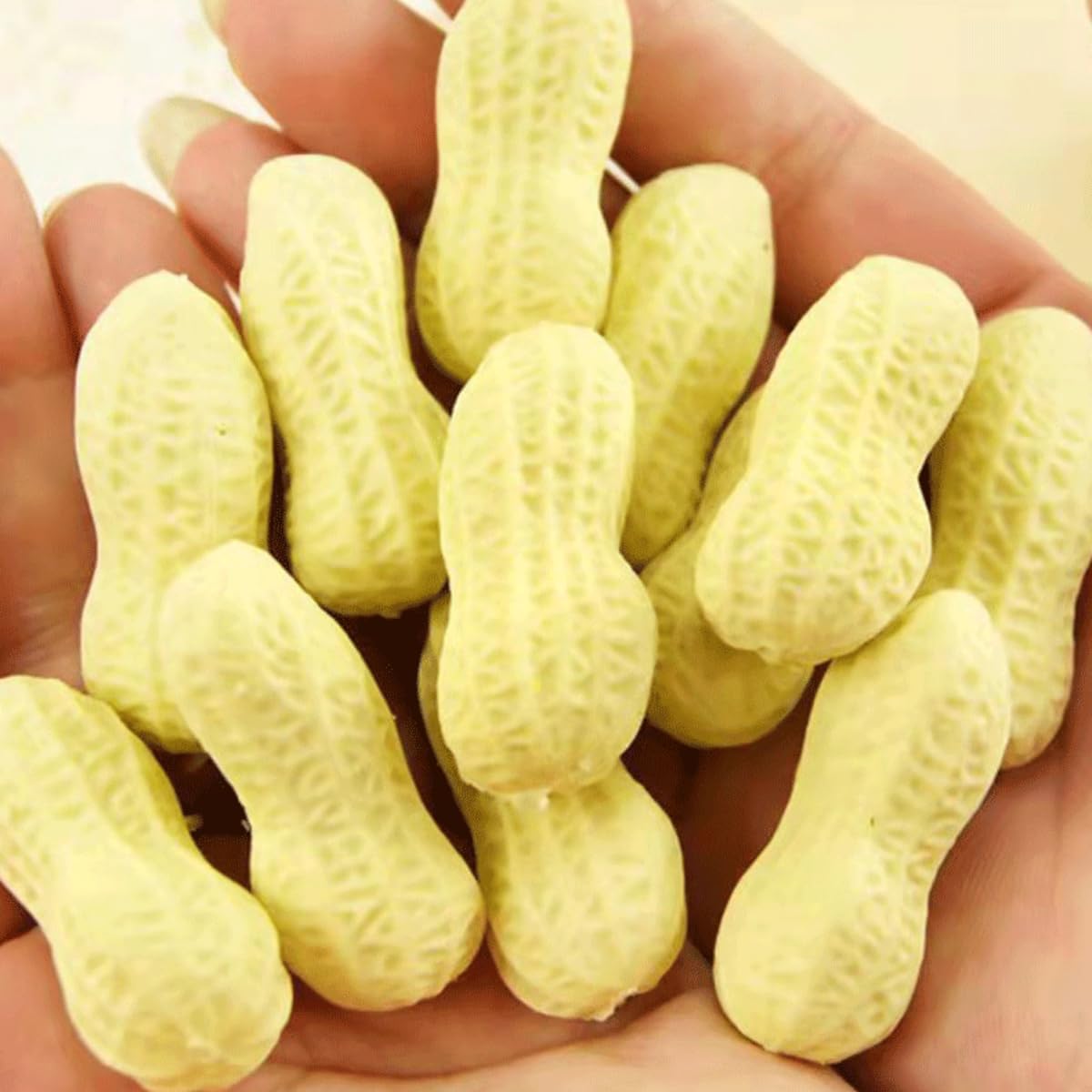 Lifelike Artificial Peanut Props 40Pcs Yellow