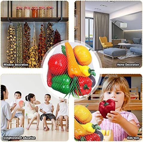 EUBUY Artificial Fruits and Vegetables for Decoration 1 Set