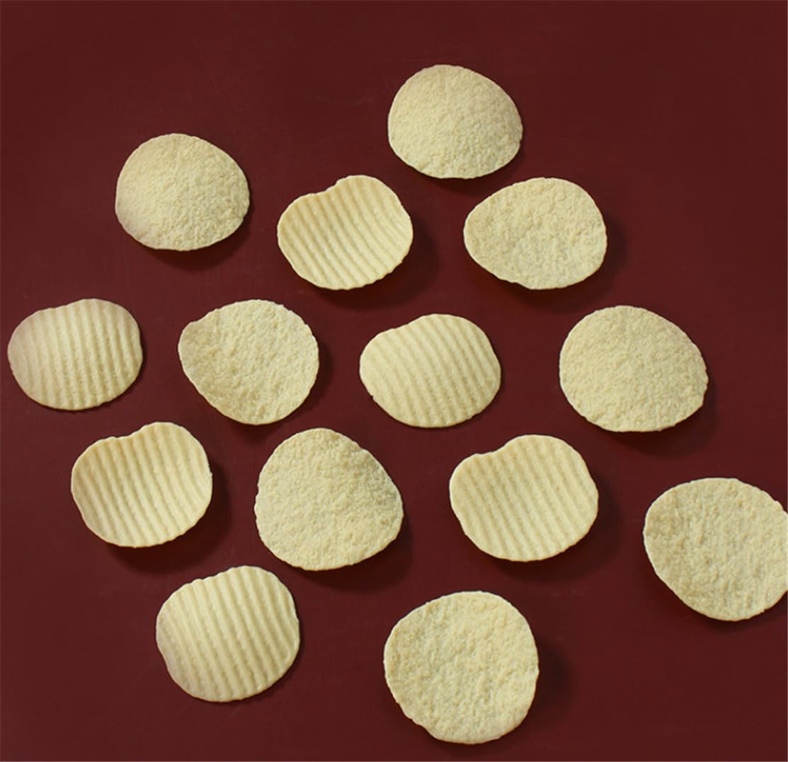 12PCS Artificial Potato Chips for Decoration Display Props