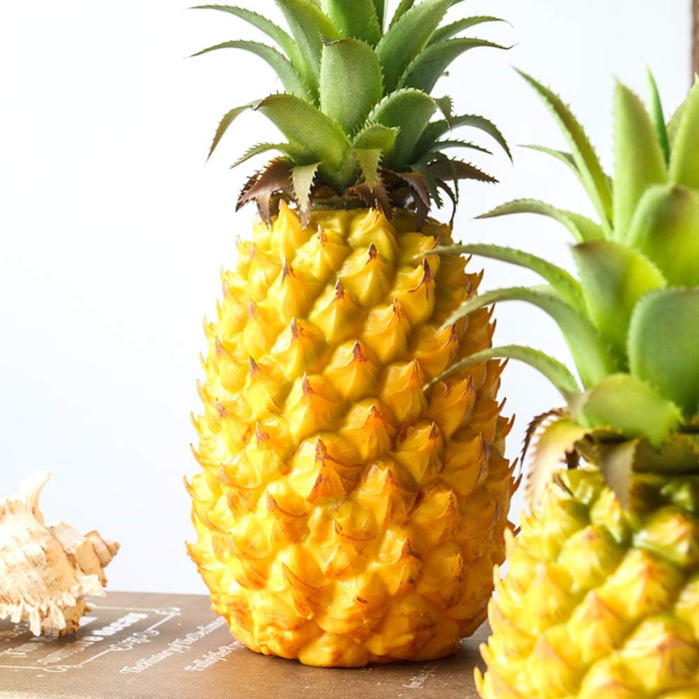 12 Inch Realistic Artificial Pineapple Decor