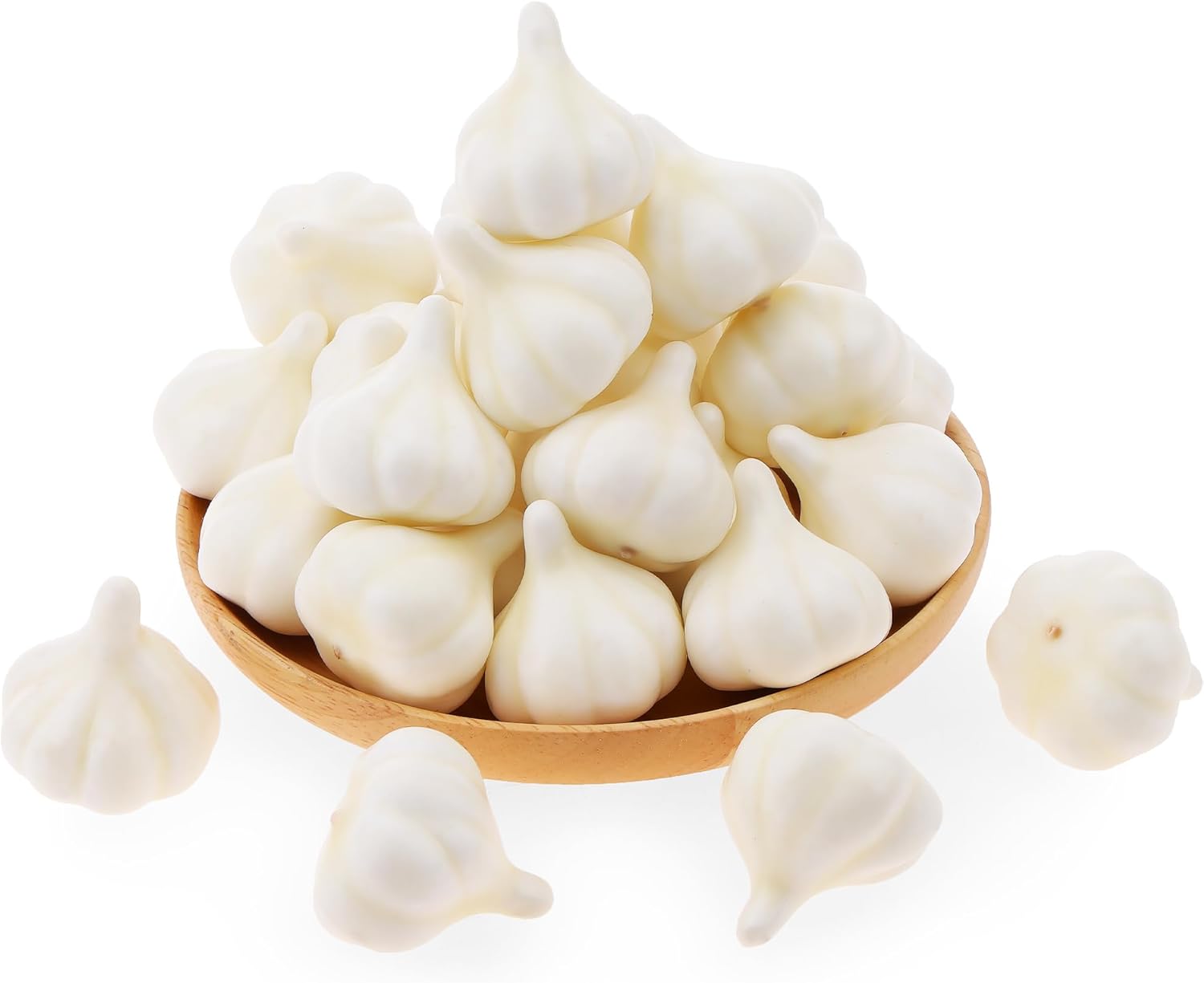 Folmywy 30 Pcs Artificial Garlic Decoration