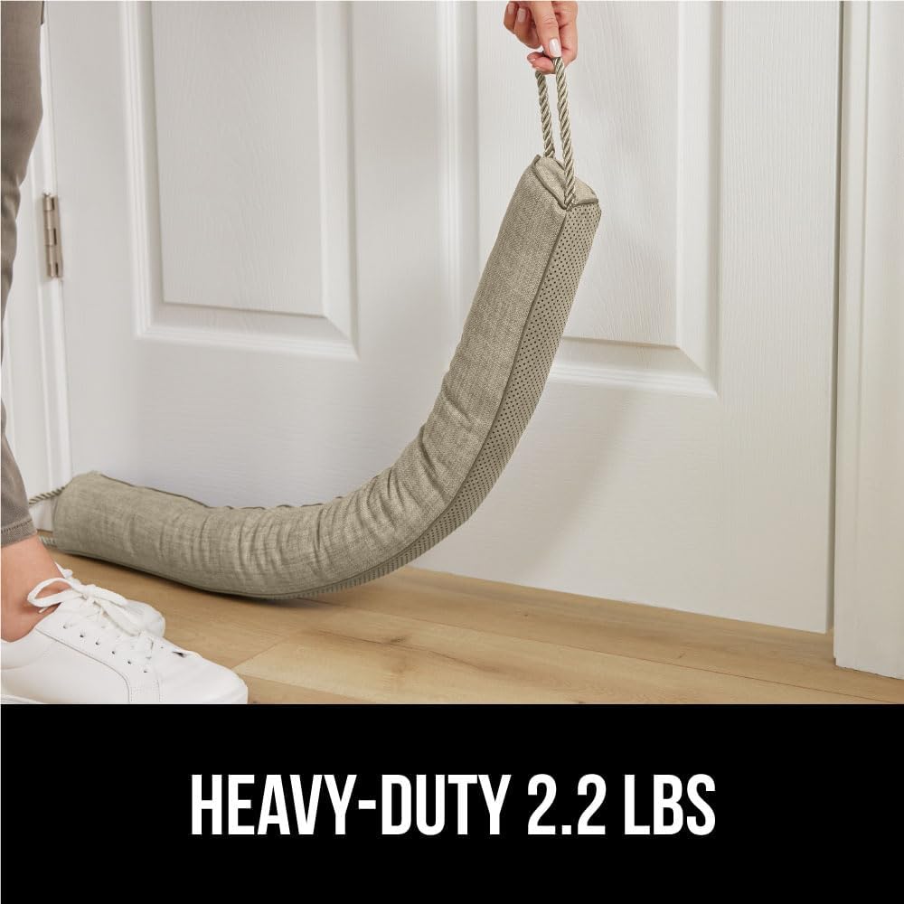 GORILLA GRIP Door Draft Stopper 32 Inch Beige
