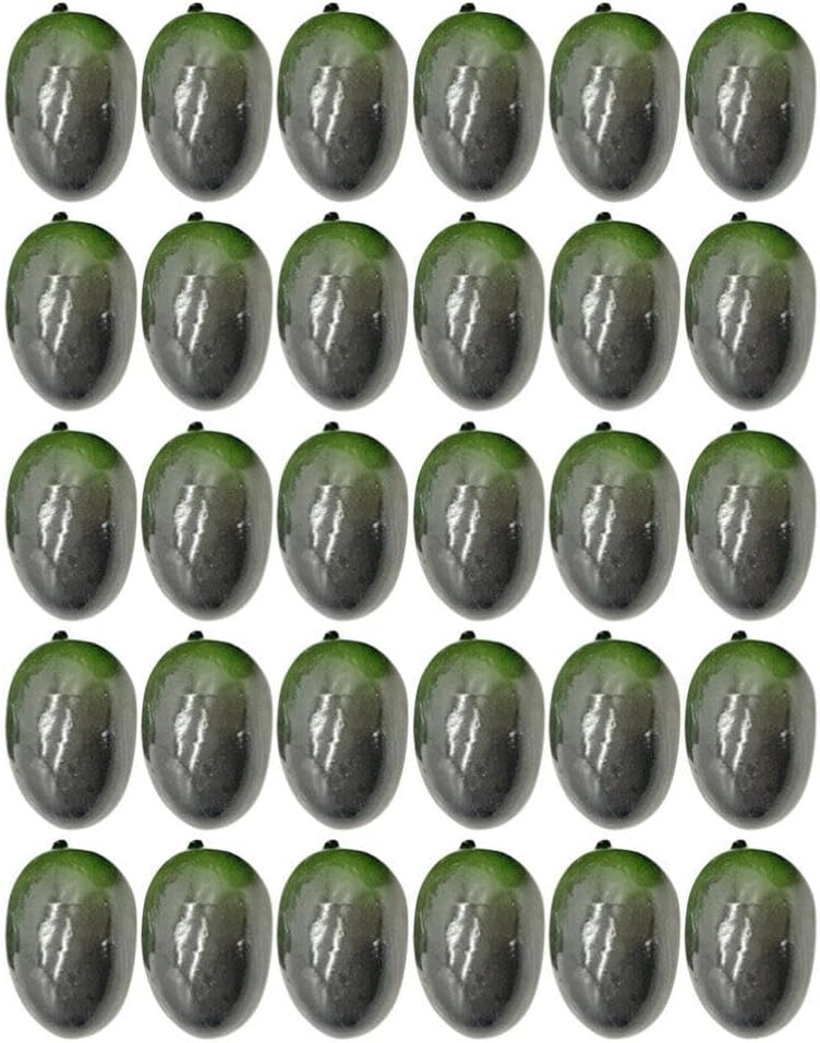30pcs Fake Olive Foam Artificial Fruit Decor Props