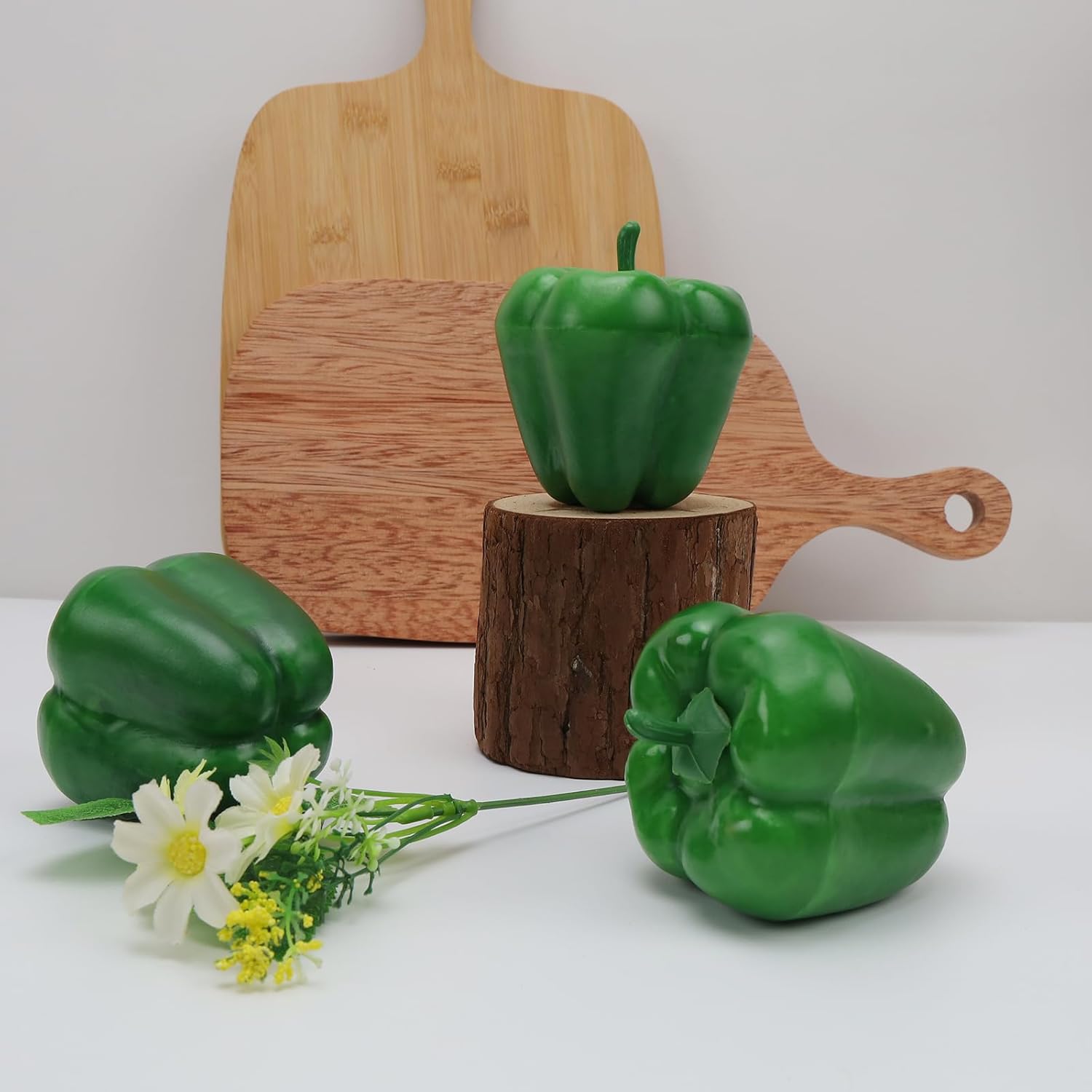 Gresorth 8pcs Artificial Bell Pepper Decoration