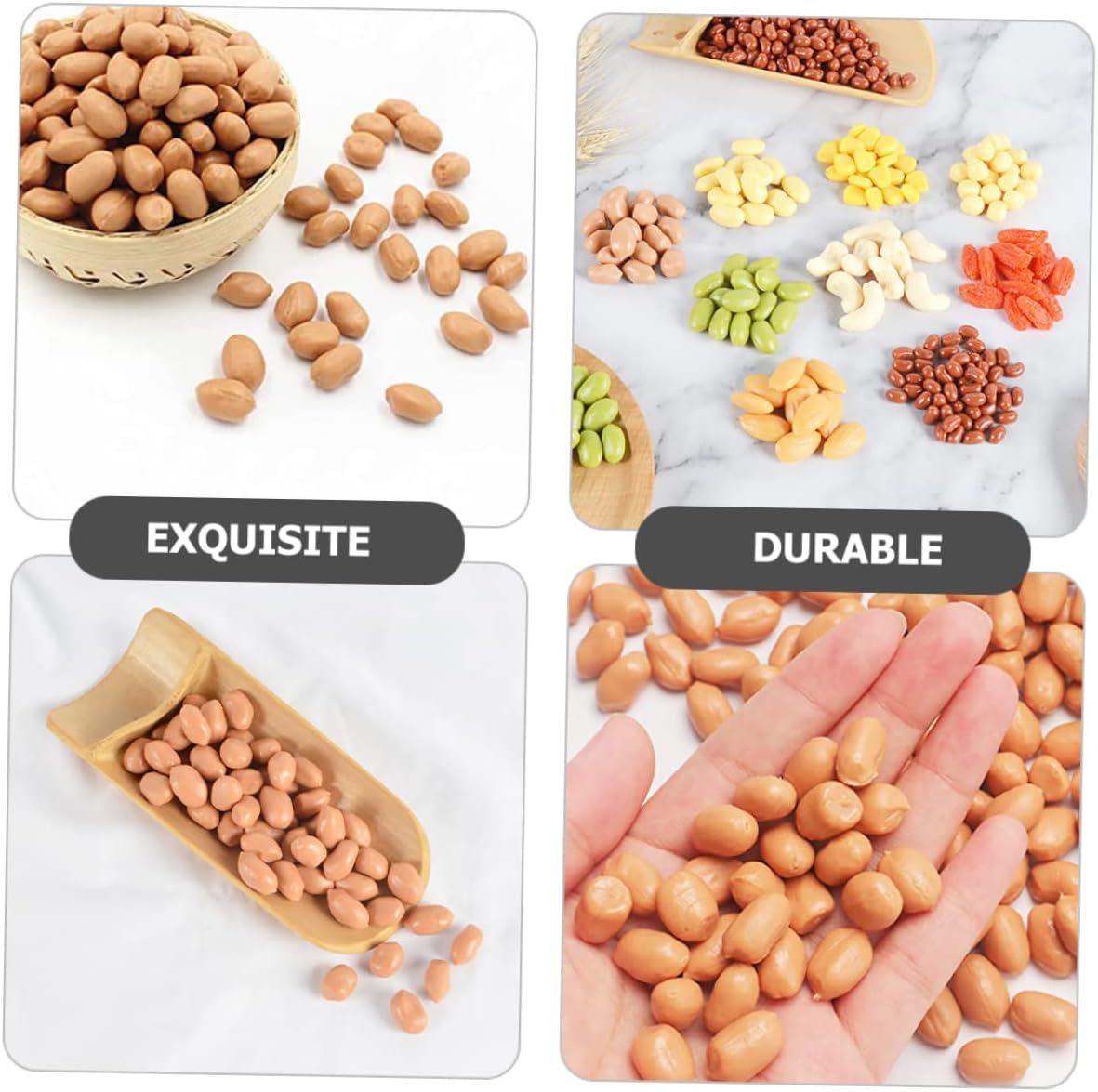 Happyyami Artificial Peanut Kernels for Photography Props
